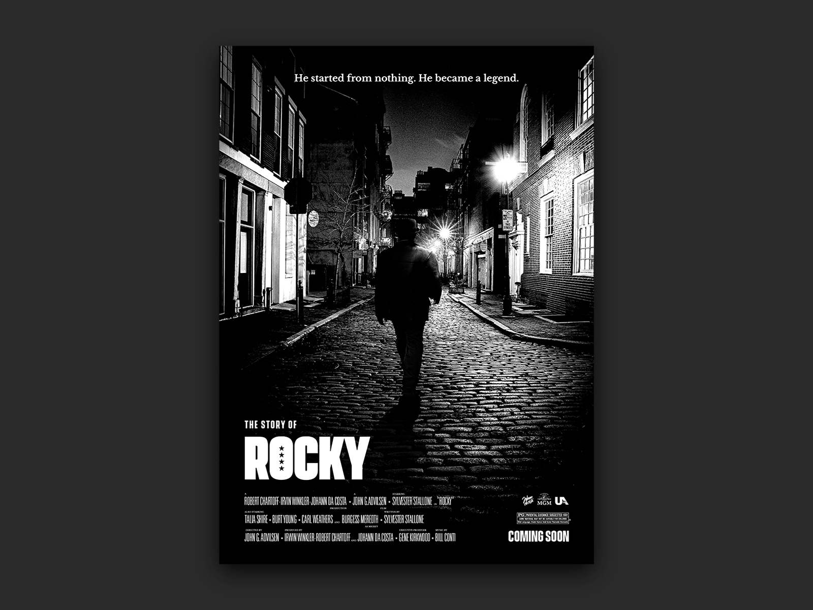 rocky 1 movie poster
