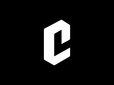 Ludovic Canadas monogram logo black blackandwhite branding clean design flat graphic johanndacosta letter logo minimal monogram simple