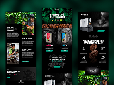 Landing page Cafe Royal