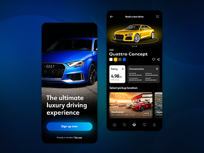 Car rental app