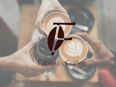 Fabiola's Coffee coffee coffee shop design flat graphic design icon illustration illustrator logo minimal