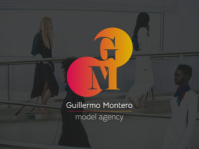 GM: Model Agency agency design flat graphic design icon illustration illustrator logo minimal model modeling models