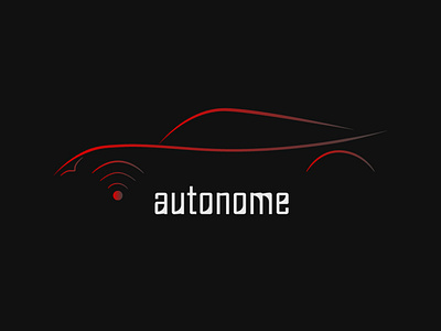 Autonome Logo automotive autonome dailylogochallenge dailylogochallengeday5 design flat graphic design icon illustration illustrator logo minimal vroom vrooom