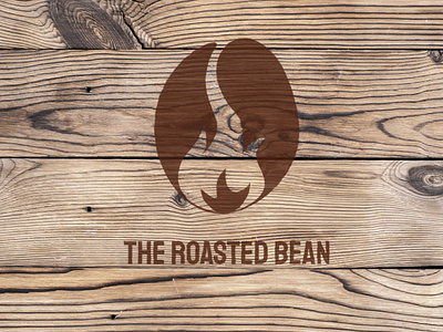 The Roasted Bean logo coffee coffee bean coffeeshop dailylogochallenge design flat graphic design icon illustration illustrator logo minimal store the roasted bean theroastedbean