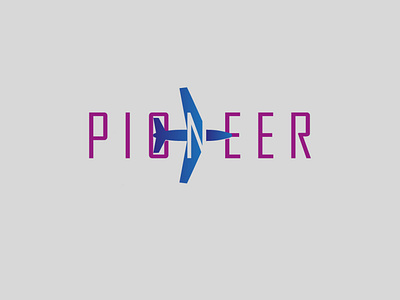 Pioneer Logo 2 airline airplane logo dailylogochallenge design flat graphic design icon illustration illustrator logo minimal pioneer plane