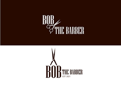 Bob the Barber Logo barber barbershop dailylogochallenge design flat graphic design icon illustration illustrator logo logo design minimal scissors