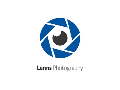 Lenns photography camera dailylogochallenge design flat graphic design icon illustration illustrator lenns logo minimal photography