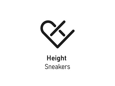 Height Sneakers logo - Day 30 dailylogo dailylogochallenge design flat graphic design height height logo icon illustration illustrator logo mark minimal shoes sneakers symbol