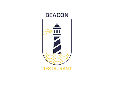 Beacon Logo - Day 31 beacon dailylogo dailylogochallenge design flat fog graphic design icon illustration illustrator lighthouse lighthouse logo logo minimal
