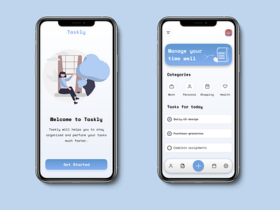 TASKLY :  Todo App Design