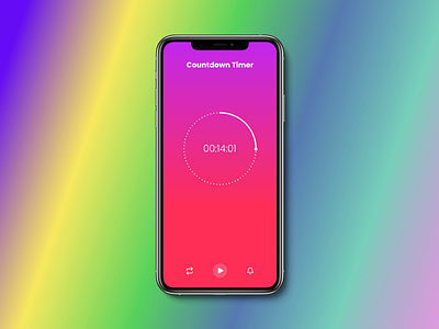 Countdown Timer⏱ - App Design