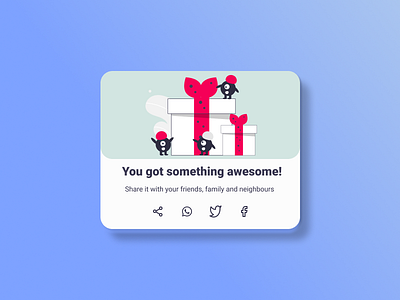 Social share - DailyUI-10