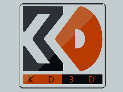 KD3D LOGO 01 app graphicdesign graphics icon illustration logo motion design ui ux