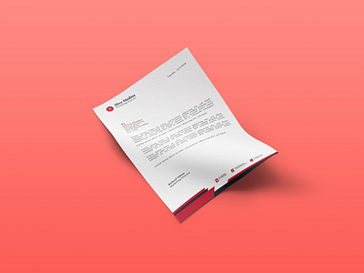 Minimalistic Letterhead