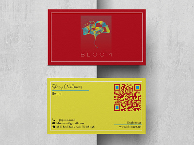 Florist Business Card