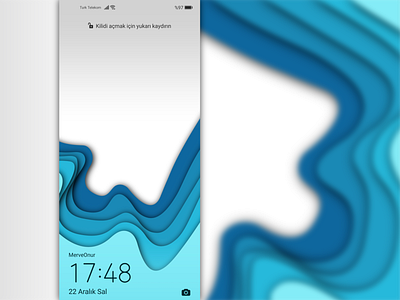 Wallpaper 3d android blue design huawei illustration mobile p40 p40lite p40pro vector wallpaper