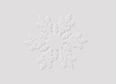 Snowflake design illustration neumorphic design neumorphism snow snowflake vector wallpaper winter