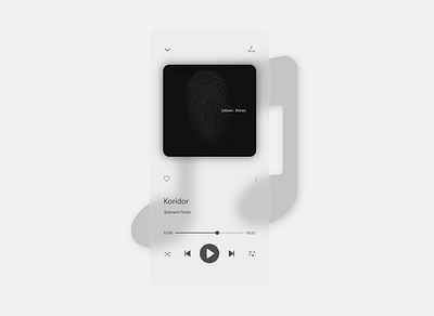 Music Player android app design application application design application ui design glass glassmorphic glassmorphism huawei interface music music player music player ui ui ux