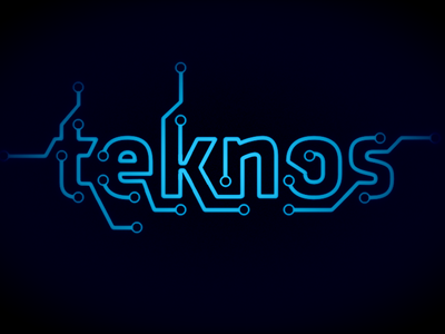 Teknos (logo proposal) adobe fireworks branding fireworks game identity logo vector