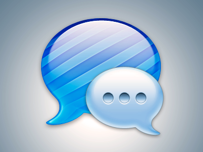 Messages Icon PSD app apple icon imessage mac messages photoshop psd