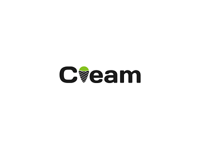 Logo "iceCream" branding design ice cream icecream icon logo logotype vector
