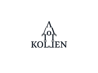 Logo "Kollen" branding design logo logotype vector