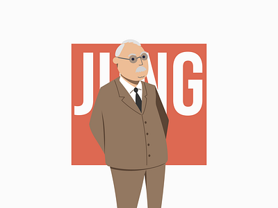 Carl Gustav Jung Illustration