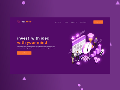 Idea Mind - Business Landing Page