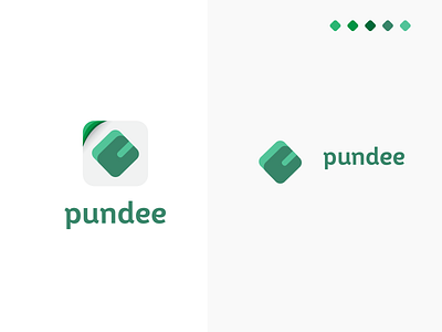 Pundee app fintech branding logo