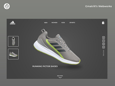 Adidas Shoes | Adidas Shoes Product Page | Adidas Website Design