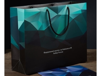Other Kind Games paper bag bags branding design graphic design polygon