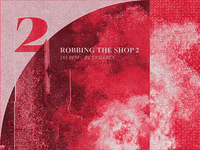 ROBBING THE SHOP 2 3d blk market design drift phonk graphic design illustration logo memphis memphis rap music phonk robbing roberry
