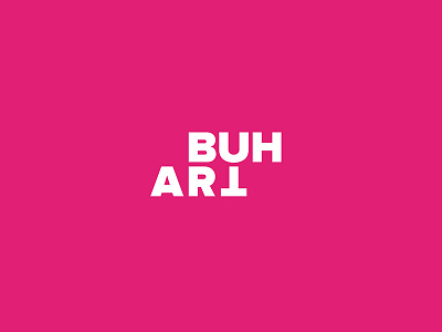 BuhArt logo alcohol art branding drink glass logo pink pub start wine