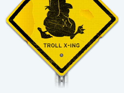 404rebound dent metal screw sign street sign troll metallic