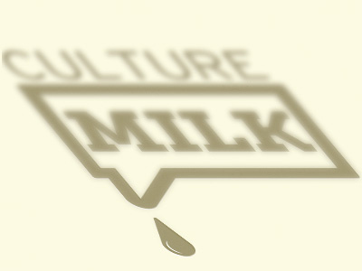 Culture Milk 2 cows lactose logo milk udders vitamin d bitch