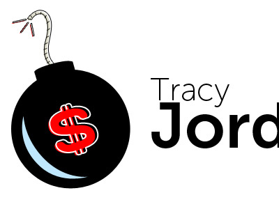 Logo Experiment - Tracy Jordan 30 rock black bomb logo red