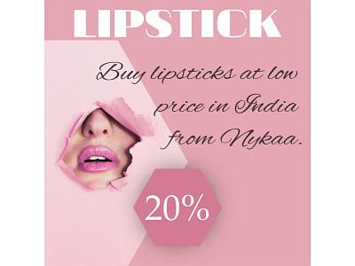 lipsticks banner banner ad design graphic graphic design lipstick photoshop