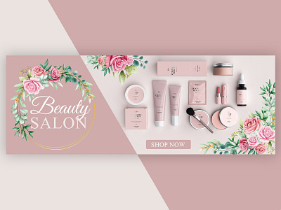 BANNER FOR WEBSITE ADD, BEAUTY SALON banner banner ad banner ads beauty beauty salon design graphic design photoshop