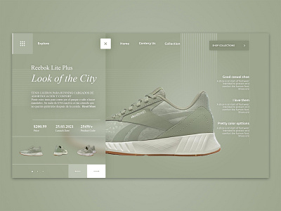 Website design-Shoes shopping