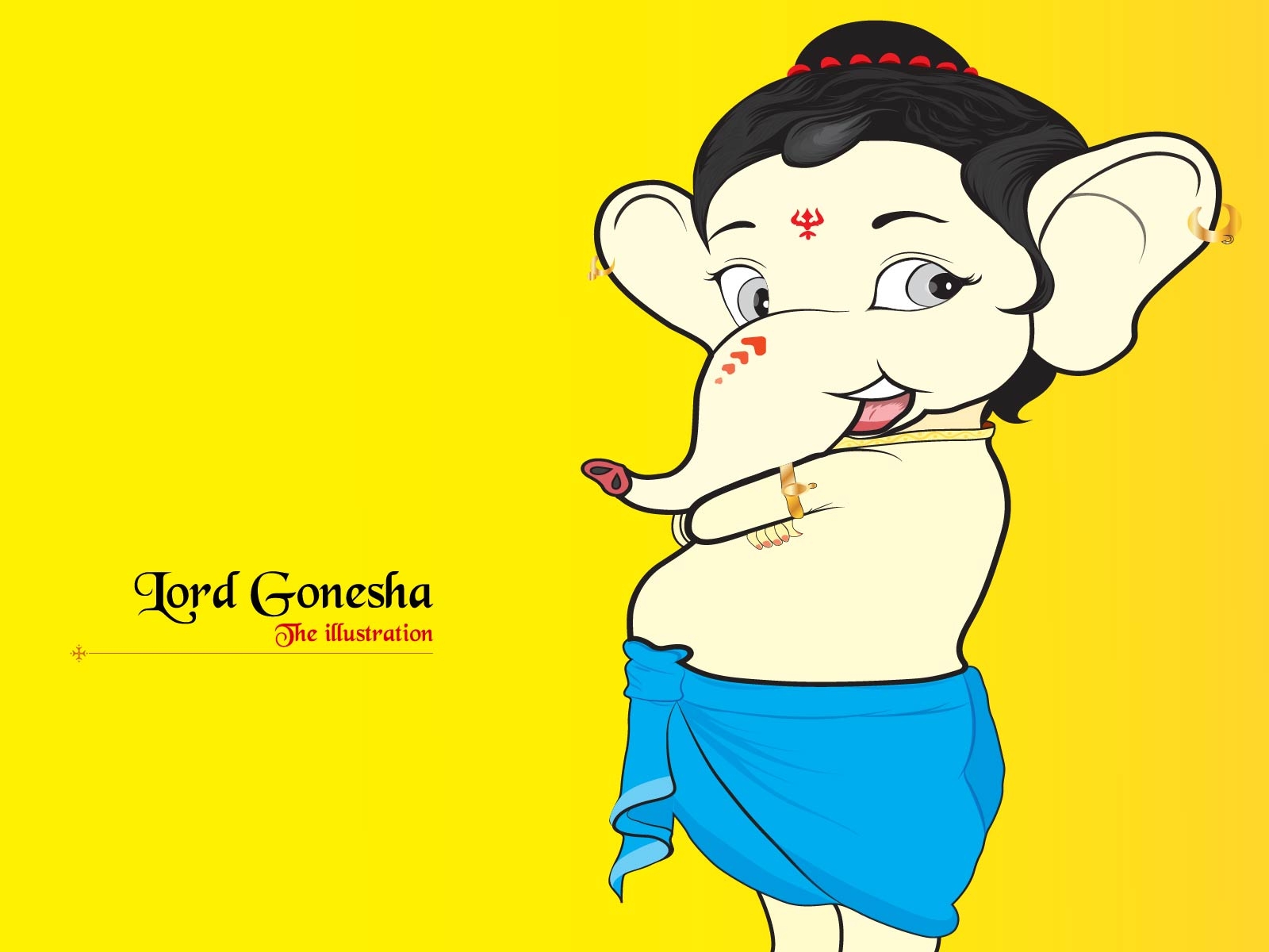 Lord Gonesha Illustration by Dipta GH on Dribbble