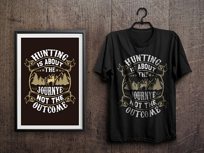 Hunting Journey T shirt Design