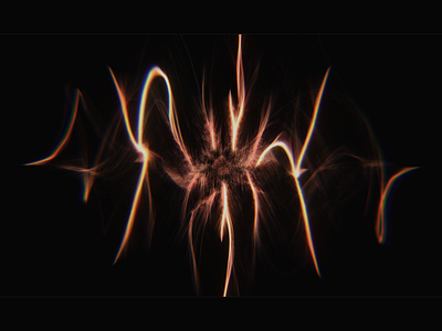 STR 3d abstract animation design galaxy generative art