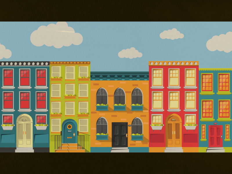 B B B B Buildings By Brenda Ortiz On Dribbble