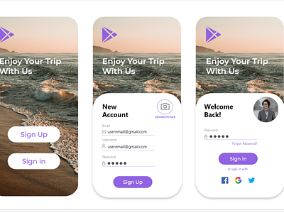 New Account Page UI Design by WP Web House on Dribbble