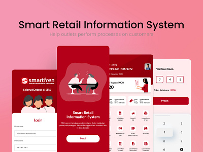Smart Retail Information System design retail smart smartretail system ui uidesign uiux