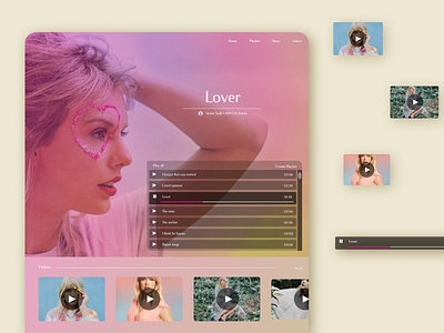 Album Landing Page