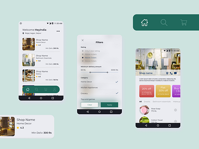 Local e-commerce app app app design design mobile app design mobile ui ui uidesign uiux user interface design userinterface ux