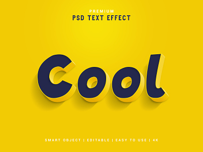 Cool - Modern & Realistic Text Effect Generator. 3d custome scene font font style headline script effect serif template text effect type typography