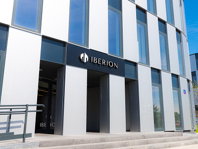 Logo for Iberion branding design graphic design logo typography vector