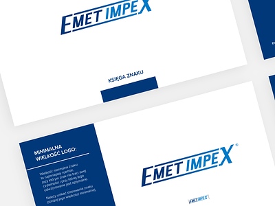 Logo Emet Impex branding design graphic design logo typography vector